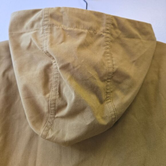 Duluth Trading Co. Mens Medium Gold Hooded Zip Jacket With Elastic Cuffs & Pocke - Picture 9 of 15